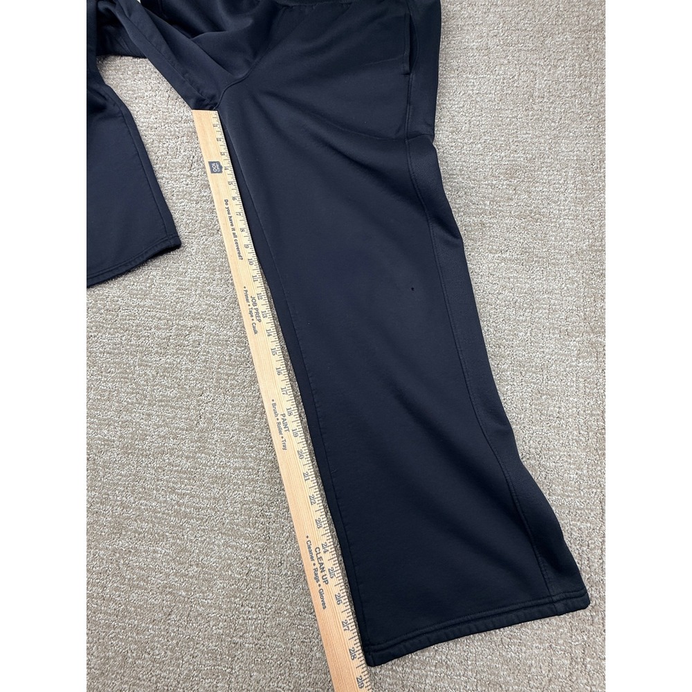 Under Armour Sweatpants Womens Med Black Storm Loose Fit Fleece Wide Leg Active - Picture 9 of 12